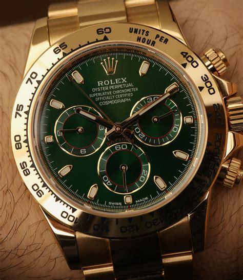 rolex green gold replica|pre owned rolex essex.